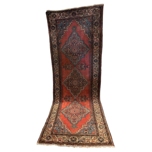 Persian Hamadan Design Runner, Early 20th Century