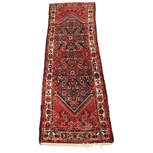 Persian Hamadan Design Runner, Early 20th Century