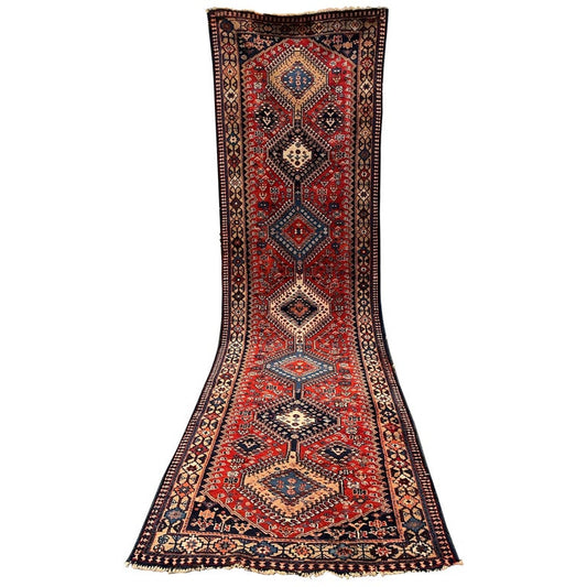 Persian Hamadan Design Runner, Early 20th Century