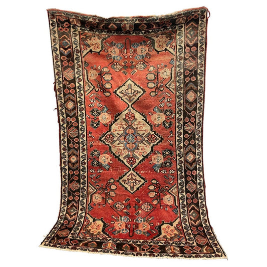 Persian Kurd Design Area Rug, Early 20th Century