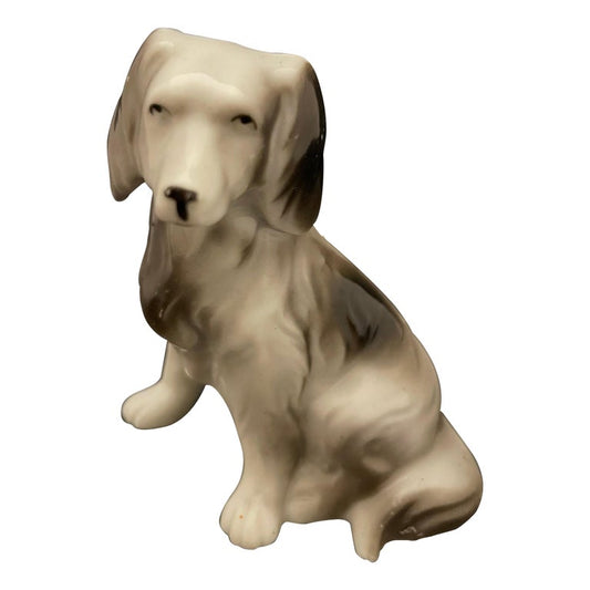 Porcelain Figure of a Dog, 20th Century