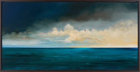 Framed Oil on Canvas "Gulf Stream" by Michael Francis Reagan