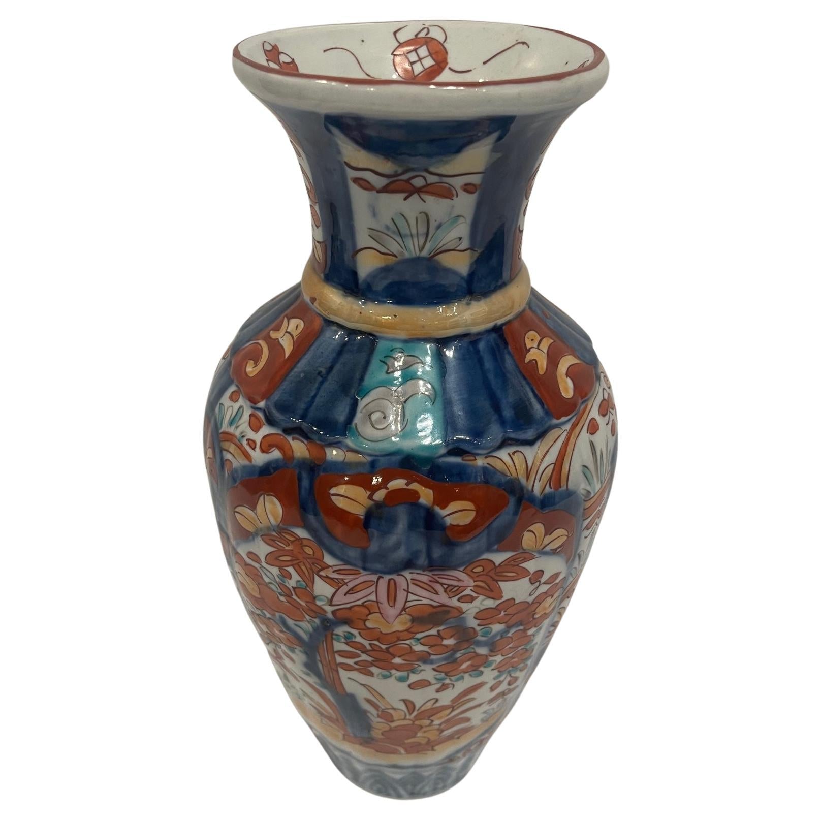 Imari Japanese Vase, 19th Century