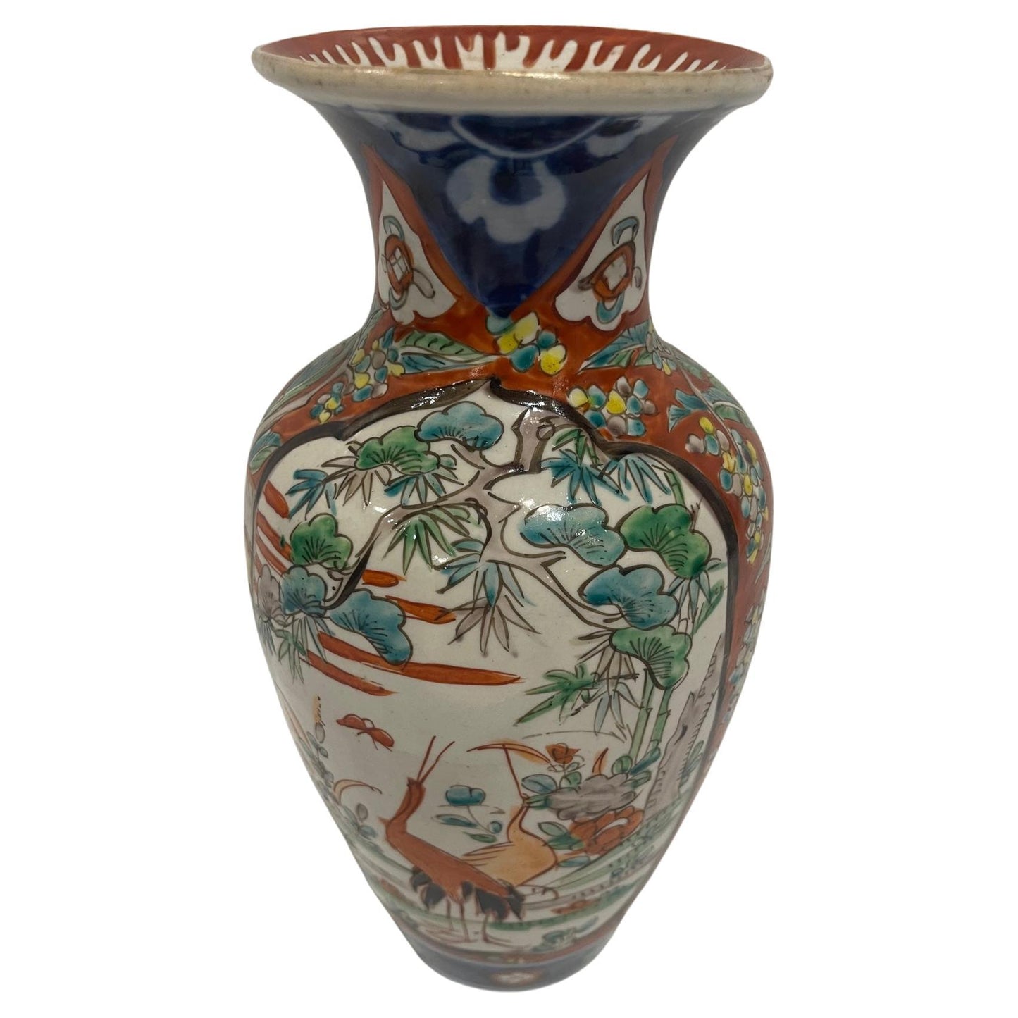 Imari Japanese Porcelain Vase, 19th Century