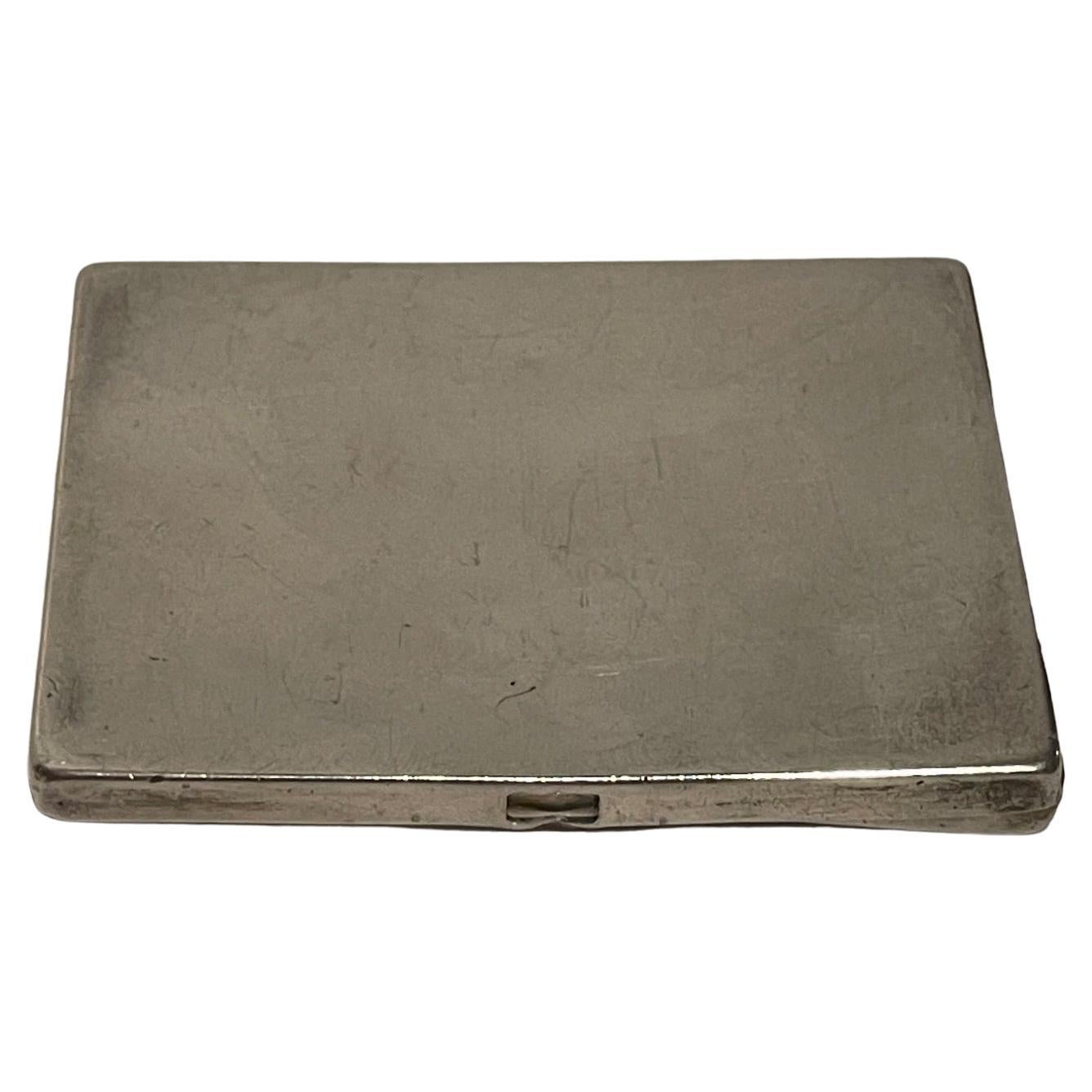 Silver Business Card Holder