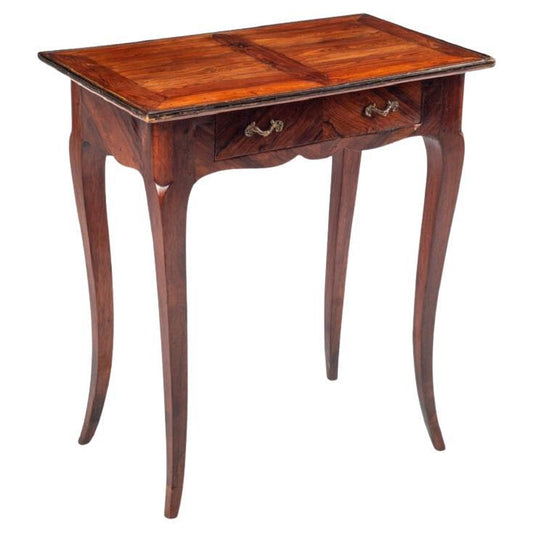 Louis XV Tulipwood Side Table, 18th Century